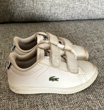 Toddler Lacoste shoes size UK6 EU23