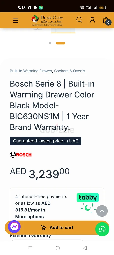 Bosch series8 latest model Built-in Warmer Drawer - Perfect for Your Kitchen!63168049921410114