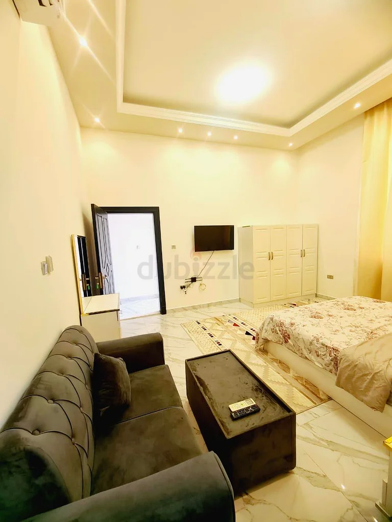 Furnished studio for rent in Falaj Haza area63314360738433113