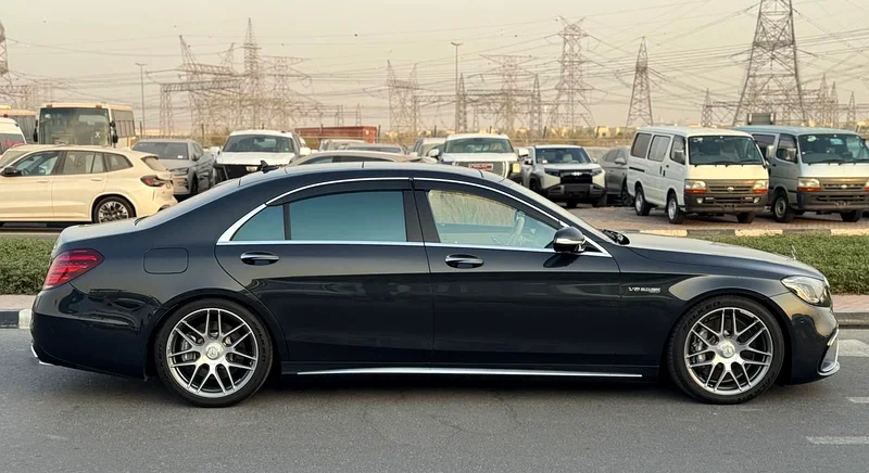 MERCEDES S63 AMG 2018 FRESH JAPAN IMPORT63233103057795114