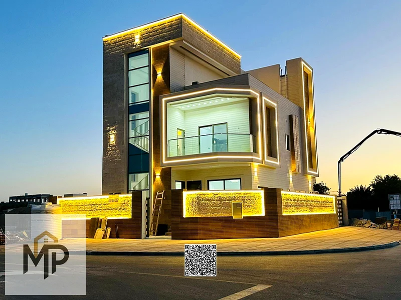 أفضل فلل الزاوية المميزة في عجمان، بما في ذلك رسوم التسجيل. فيلا فاخرة للبيع - زاوية - موقع مميز قرب المسجد.63896286288769112