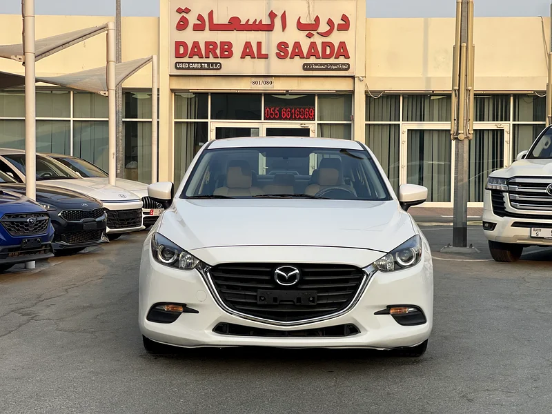 مازدا 3 خليجي 2018 بحاله جيده مثبت سرعه63135491701889112