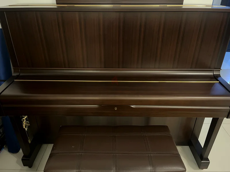 Elegant Upright Piano with Matching Bench for Sale!63202681494145111