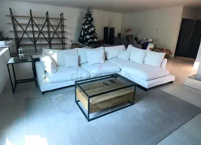 Excellent condition Marina home feather filled Lshape sofa comfortable