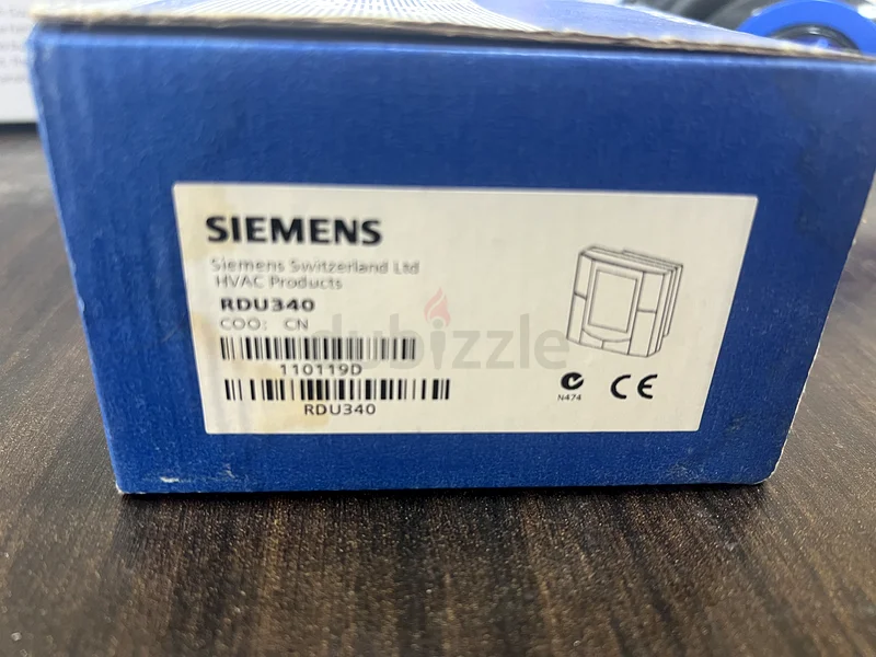 وحدة تحكم Siemens RDU340 للتدفئة والتهوية وتكييف الهواء - جديدة بالكامل!632576283944981127