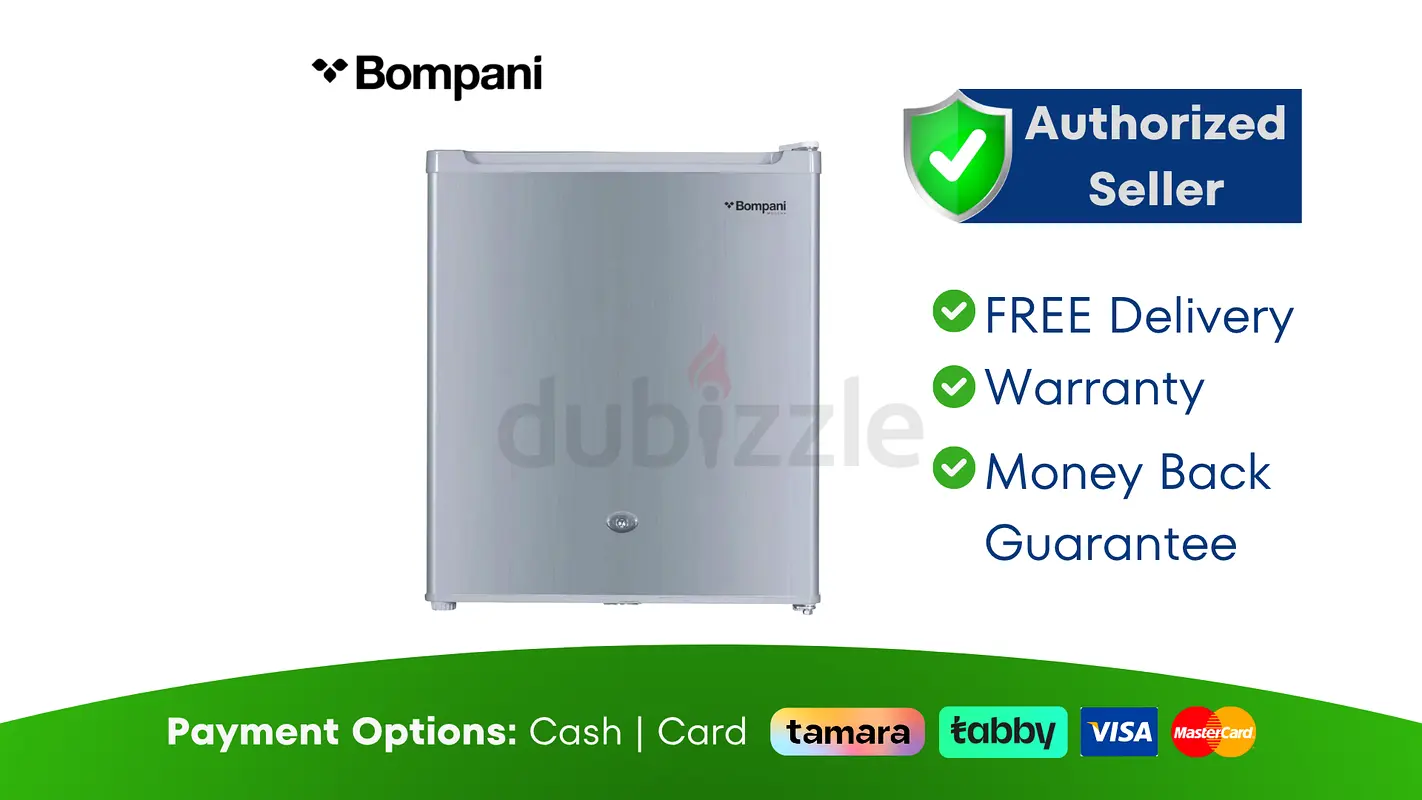 Bompani 64L Single Door Refrigerator ● Brand New | 1 Year Warranty | FREE Delivery | SHJ3756