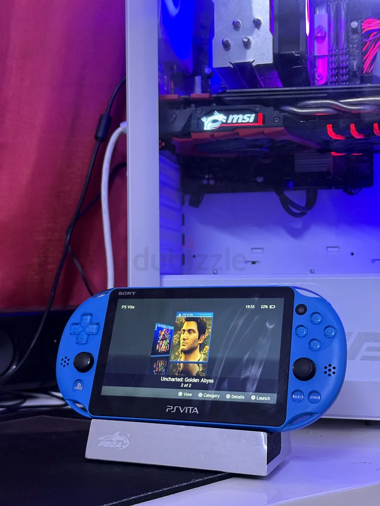 PS Vita slim 2000 معدّل أزرق63231695257601113