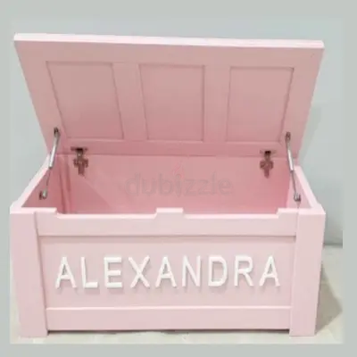 Custom Wooden Toy Box