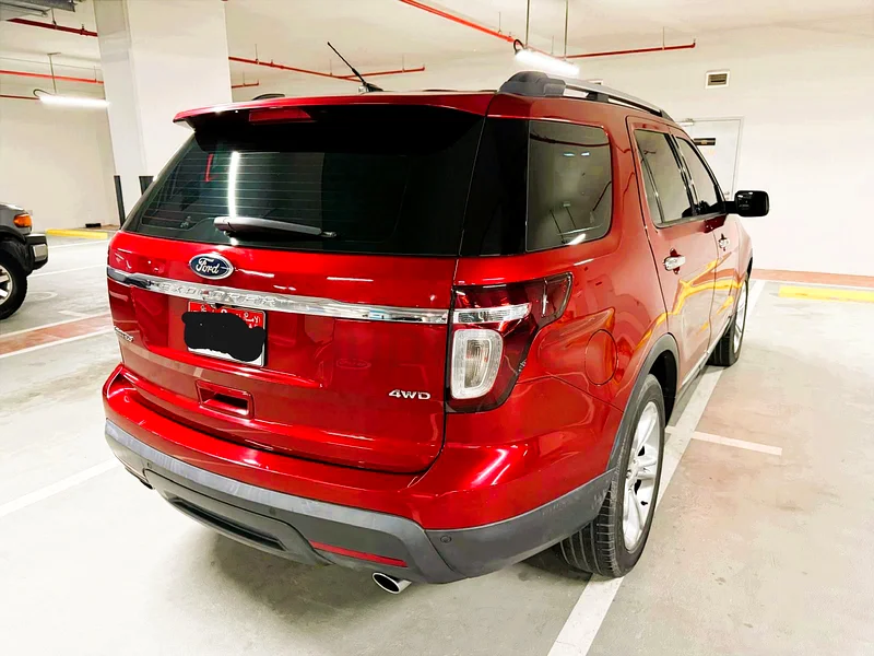 URGENT SALE – 2013 Ford Explorer Limited | Stunning Red | Full Option | GCC Specs | Sporty Look63149118364163112
