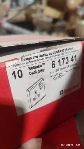 Legrand Belanko 1G Socket - Sleek and Stylish Design