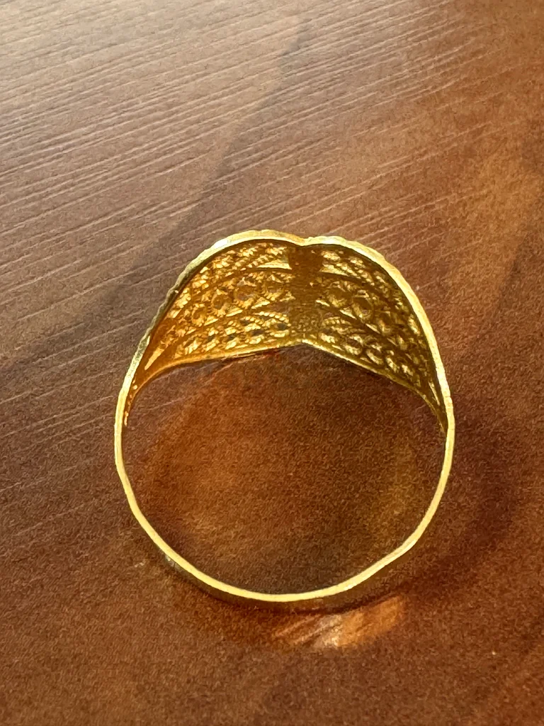 21K yellow Gold ring63232650790913111