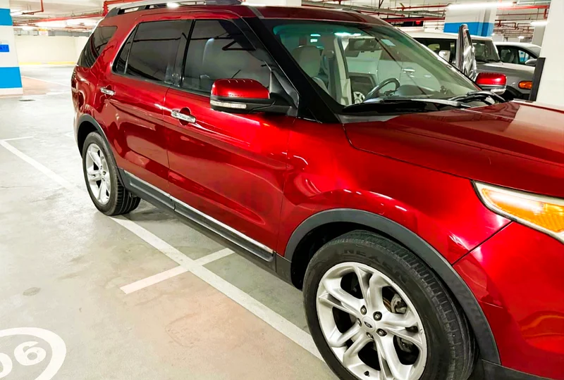 URGENT SALE – 2013 Ford Explorer Limited | Stunning Red | Full Option | GCC Specs | Sporty Look63149118364163114