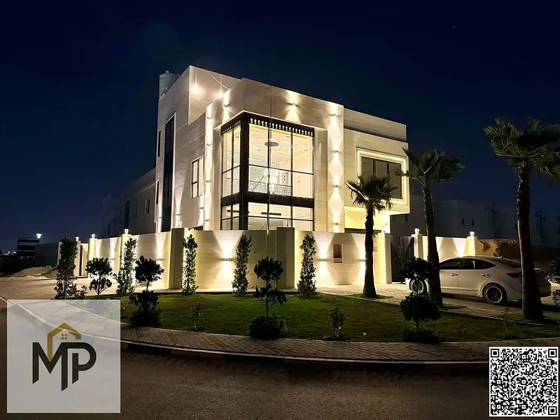 Villa for sale, corner, with personal finishing, private pool, very distinguished location, including registration fees63895009912449110