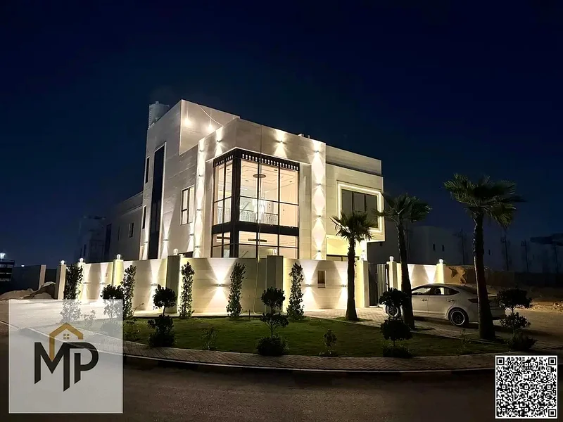 Villa for sale, corner, with personal finishing, private pool, very distinguished location, including registration fees63895009912449111