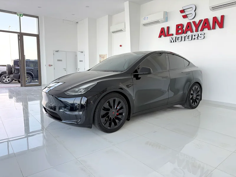 تسلا موديل Y-Performance بريفورمنس اسود / اسود خليجي 202363175703657729111