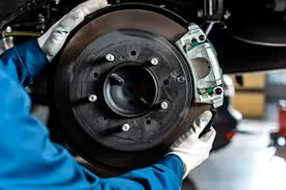 Car Brake Service Pad Replace