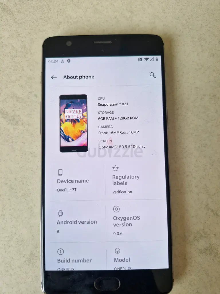 OnePlus3T - هاتف ذكي بحالة ممتازة63216839232515115