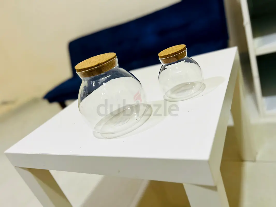Chic Glass Storage Jars - Perfect for Organizing!