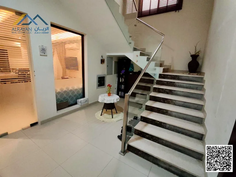 For sale, a luxurious villa in Al-Muwaihat 1 area with very large areas. The sale includes water, electricity and sewage.63869495778563114