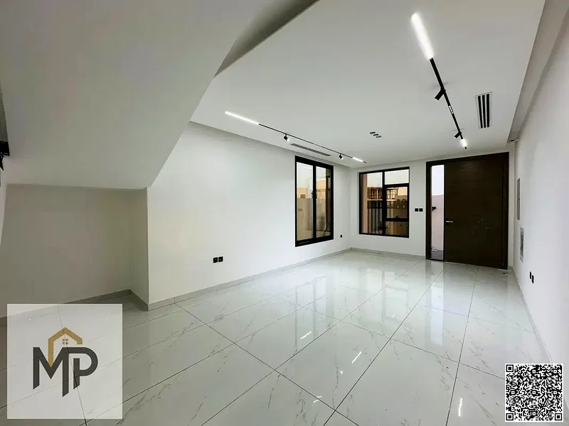For sale, a modern villa, including registration fees, close to the mosque and services, with a seating area in the courtyard, with no down payment.63895009930115114