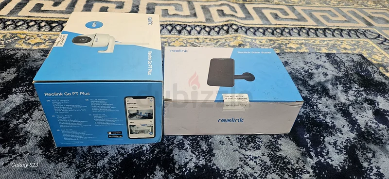 Reolink Solar-Powered Security Camera - Go PT Plus 2K 5MP63262405341827112