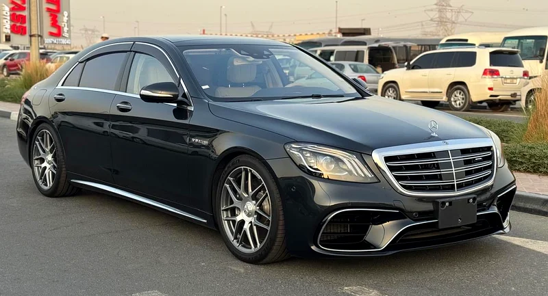 MERCEDES S63 AMG 2018 FRESH JAPAN IMPORT63233103057795113