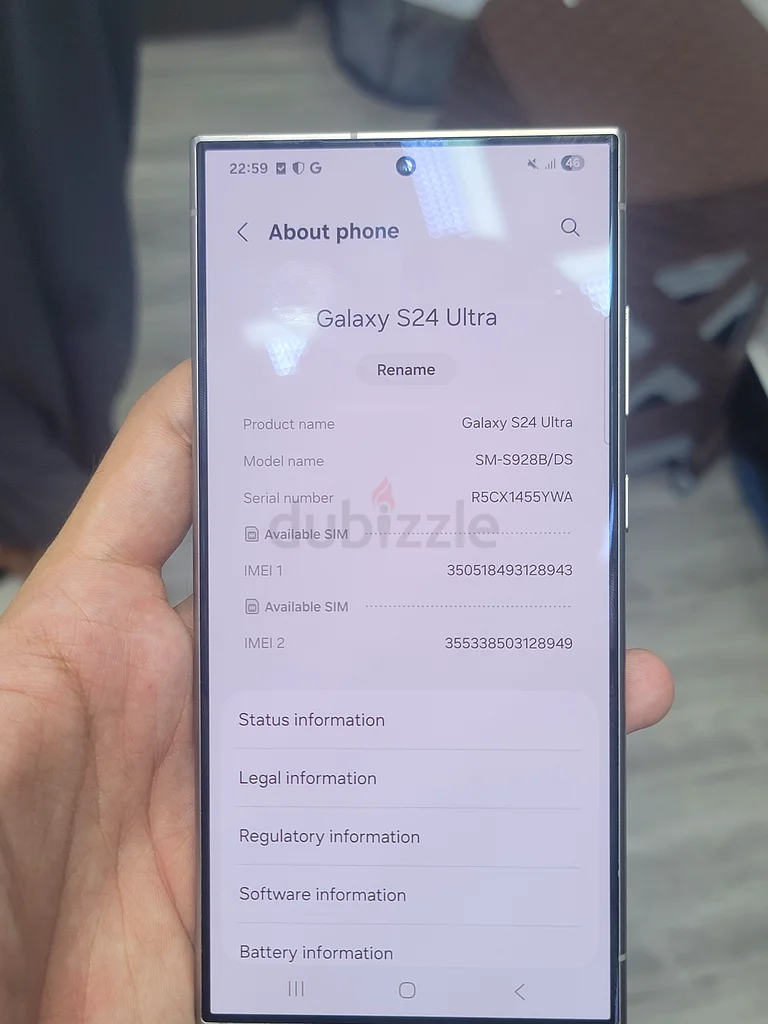 Samsung S24 ultra 256gb63180844486657114