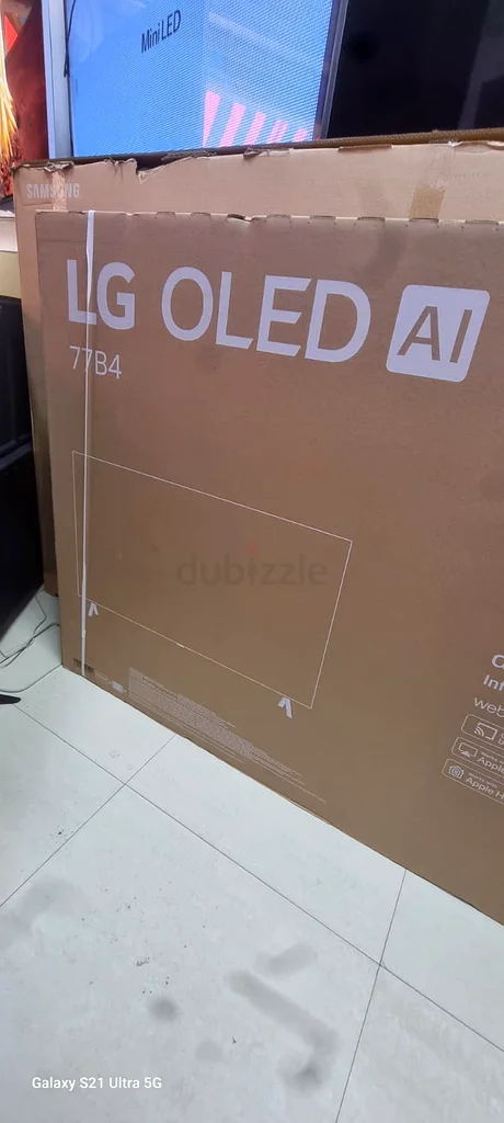 تلفزيون إل جي أوليد 77 بوصة، طراز B4، جديد بالكامل مع توصيل مجاني63167108870146113