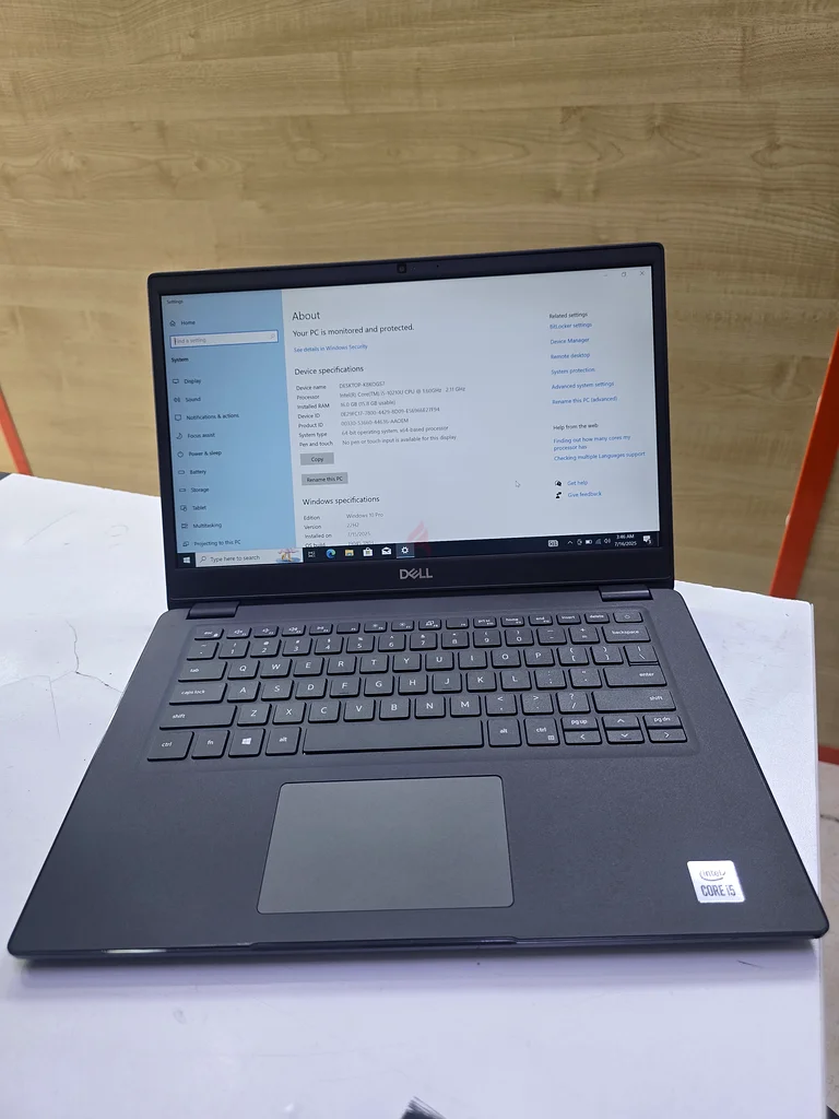كمبيوتر محمول ديل - تصميم أنيق، وأداء قوي! معالج Core i5 من الجيل العاشر63165238917633111
