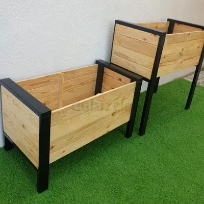 Kids and Adults Wooden Planter Box