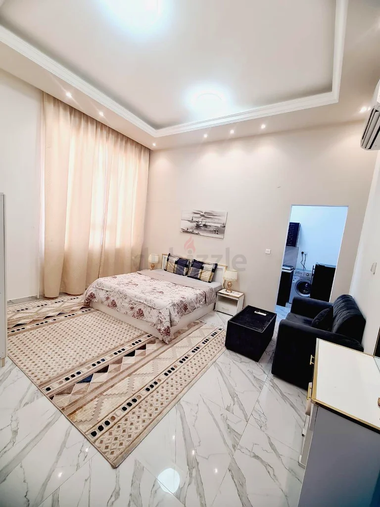 Furnished studio for rent in Falaj Haza area63314360738433112