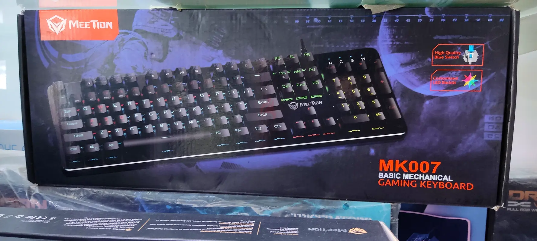 MK007 Basic Mechanical Gaming Keyboard - Elevate Your Game!