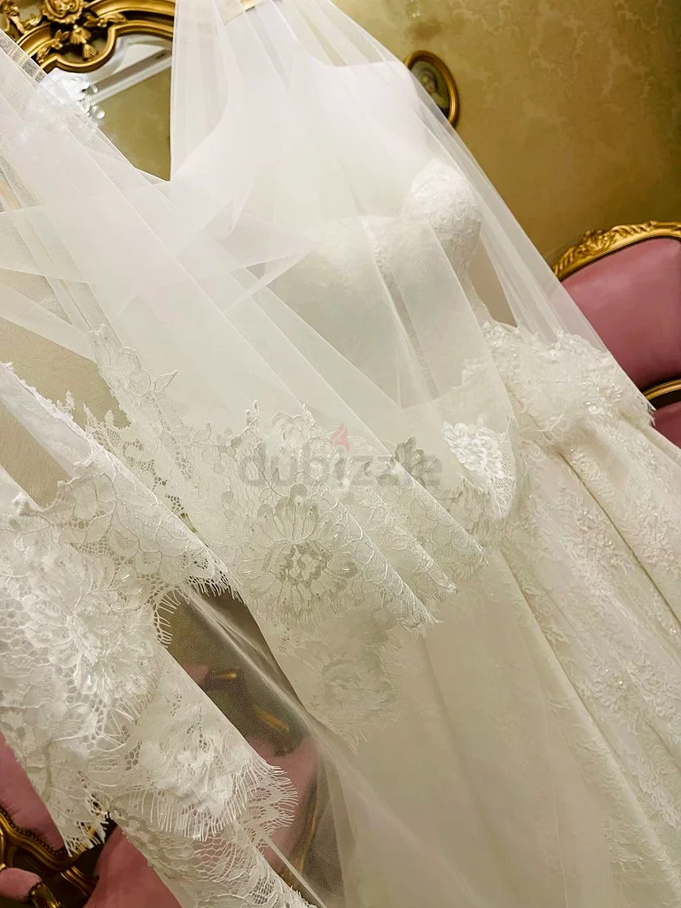 فستان زفاف أنيق / لم يستخدم63241133459329114
