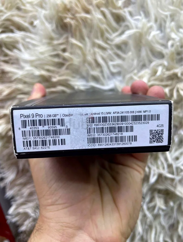 جوجل بيكسل 9 برو 256 جيجابايت63184230570625110
