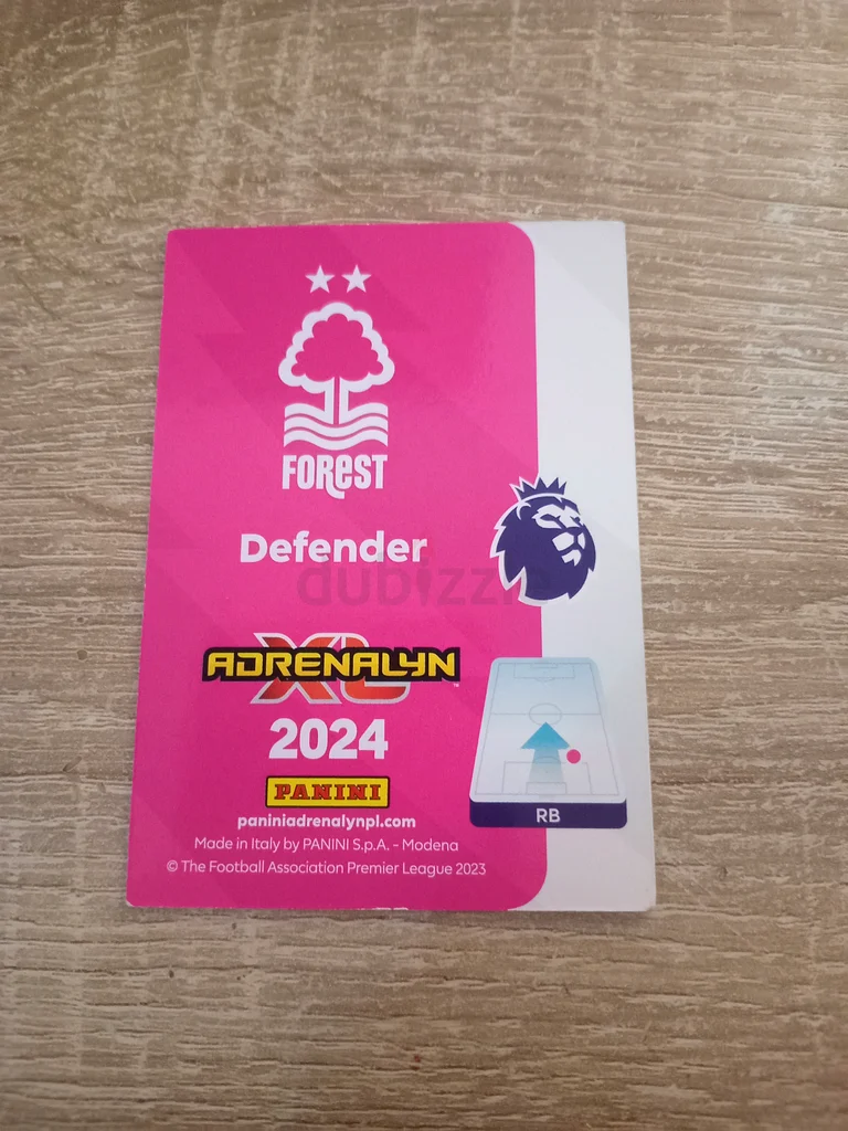 Collectible Premier League Trading Card - Neco Williams Mint Condition63208386146435111
