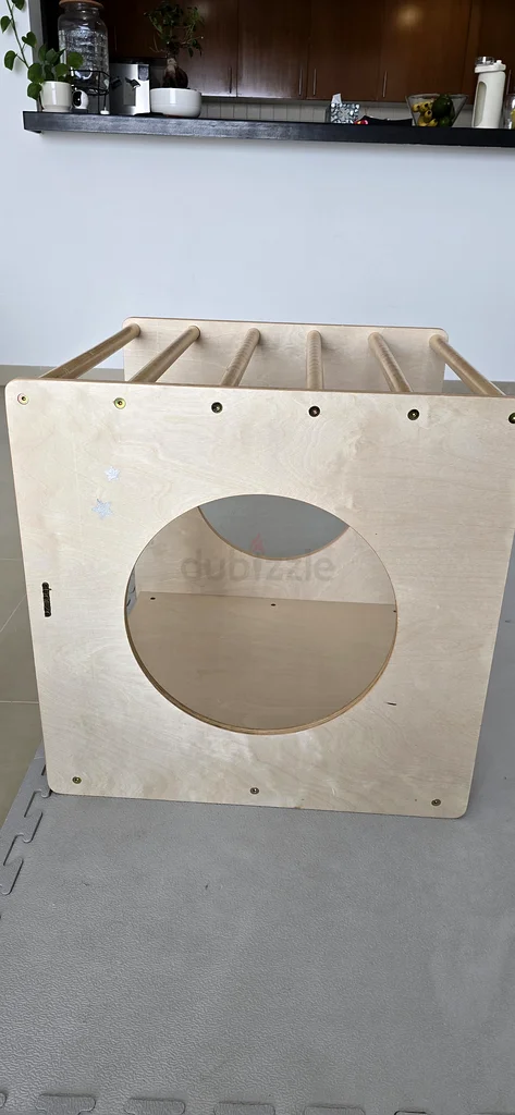 سلّم أطفال أنيق مستوحى من منهج مونتيسوري ومكعب لعب!63199135018754112