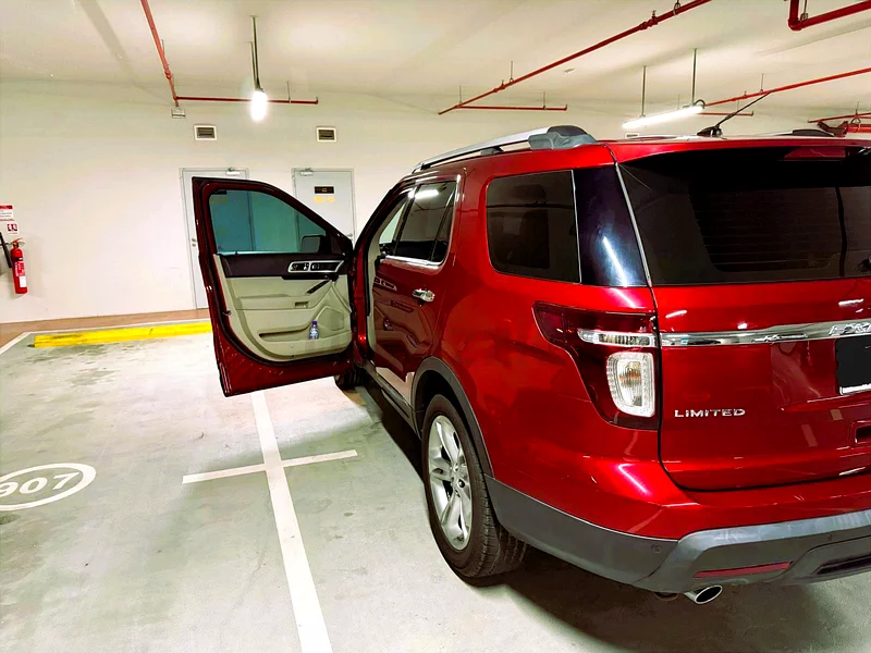 URGENT SALE – 2013 Ford Explorer Limited | Stunning Red | Full Option | GCC Specs | Sporty Look63149118364163113