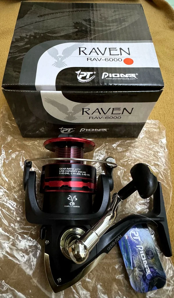 Fishing Reel Piona Raven RAV-6000 pioneer brand made in Singapore63241124188801112