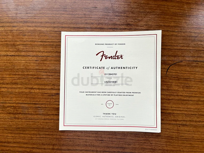 FENDER AMERICAN PROFESSIONAL II TELECASTER63205879524099112