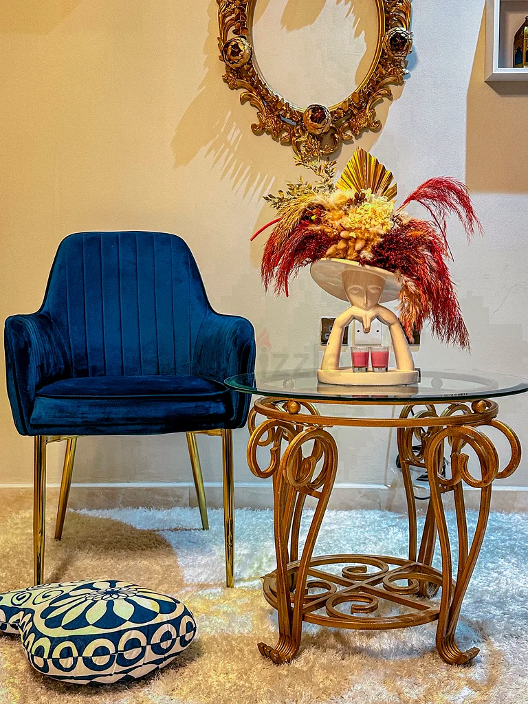 طاولة قهوة زجاجية أنيقة63217825556483113