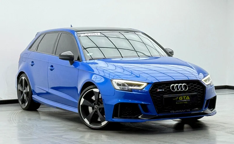 Audi RS3 Quattro Sportback 2018، ضمان سنة واحدة بدون حدود للكيلومترات، سجل صيانة أودي بالكامل، دول مجلس التعاون الخليجي63225312031874112