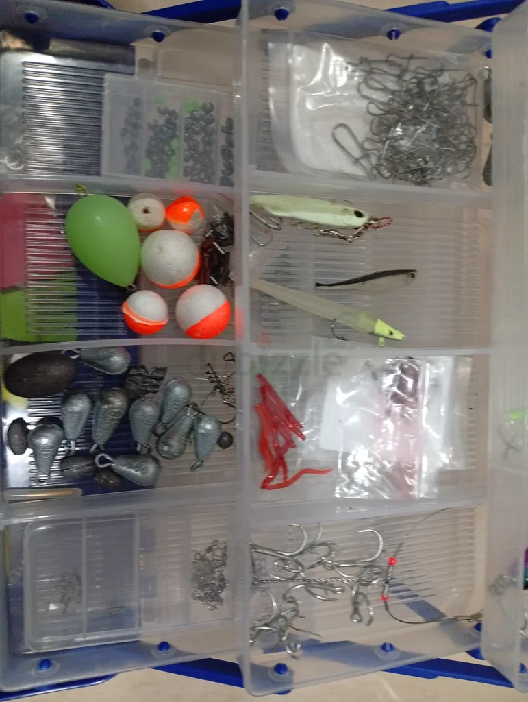 Fishing Tackle Box - Complete Set of Lures  Accessories! Free  Delivery63241123917314112