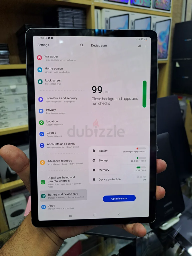 Samsung Galaxy Tab S6 TRA 128GB63189115132290111