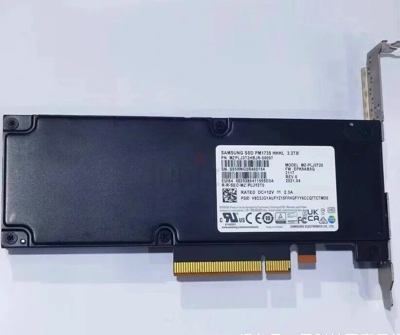 SAMSUNG SSD 6.4 TB   PM 1735 HHHL632571162293771126