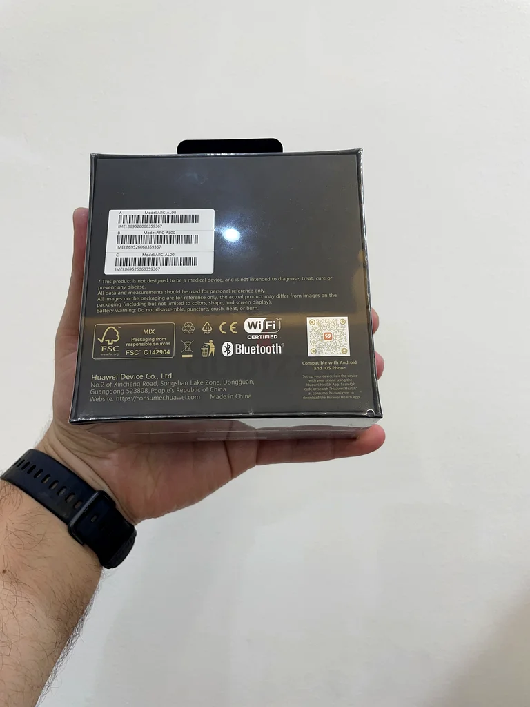 ساعة هواوي ووتش 4 باللون الأسود63265106912898111