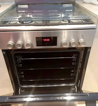 Bosch New Model 4 Burner Gas Oven Electric Cooker Stove 60cm