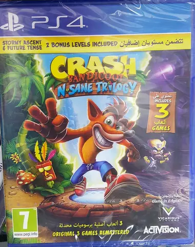 PS4 Crash Bandicoot N’sane Trilogy Game at Wholesale Price