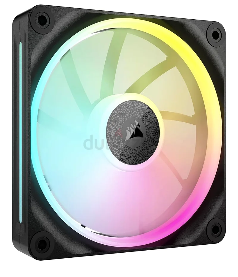 Corsair 120mm PWM Fan - LX120 RGB - 2400 RPM - 69.9 CFM - 5.22mm H2O - AirGuide Technology - Black63264090972161111