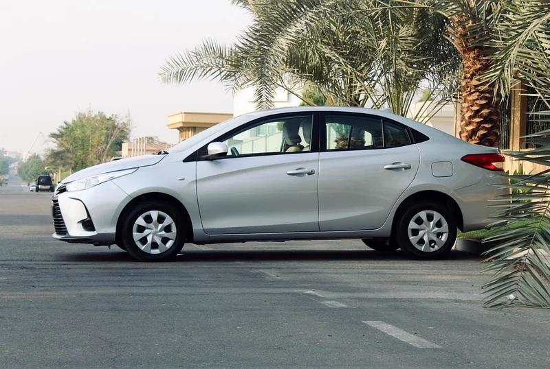 AED724/MONTH! NO DOWNPAYMENT! INSTALLMENT! GCC TOYOTA YARIS 2022 MODEL AVAILABLE ON BANK FINANCE63137337360003113