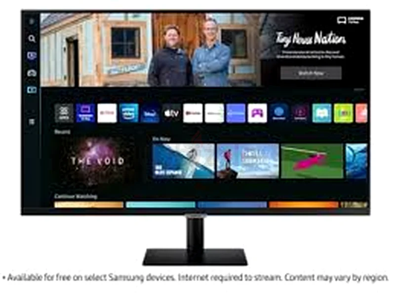 Samsung M5 Smart Monitor 27 Inch FHD Apps Installation Remote Control63167113722241114